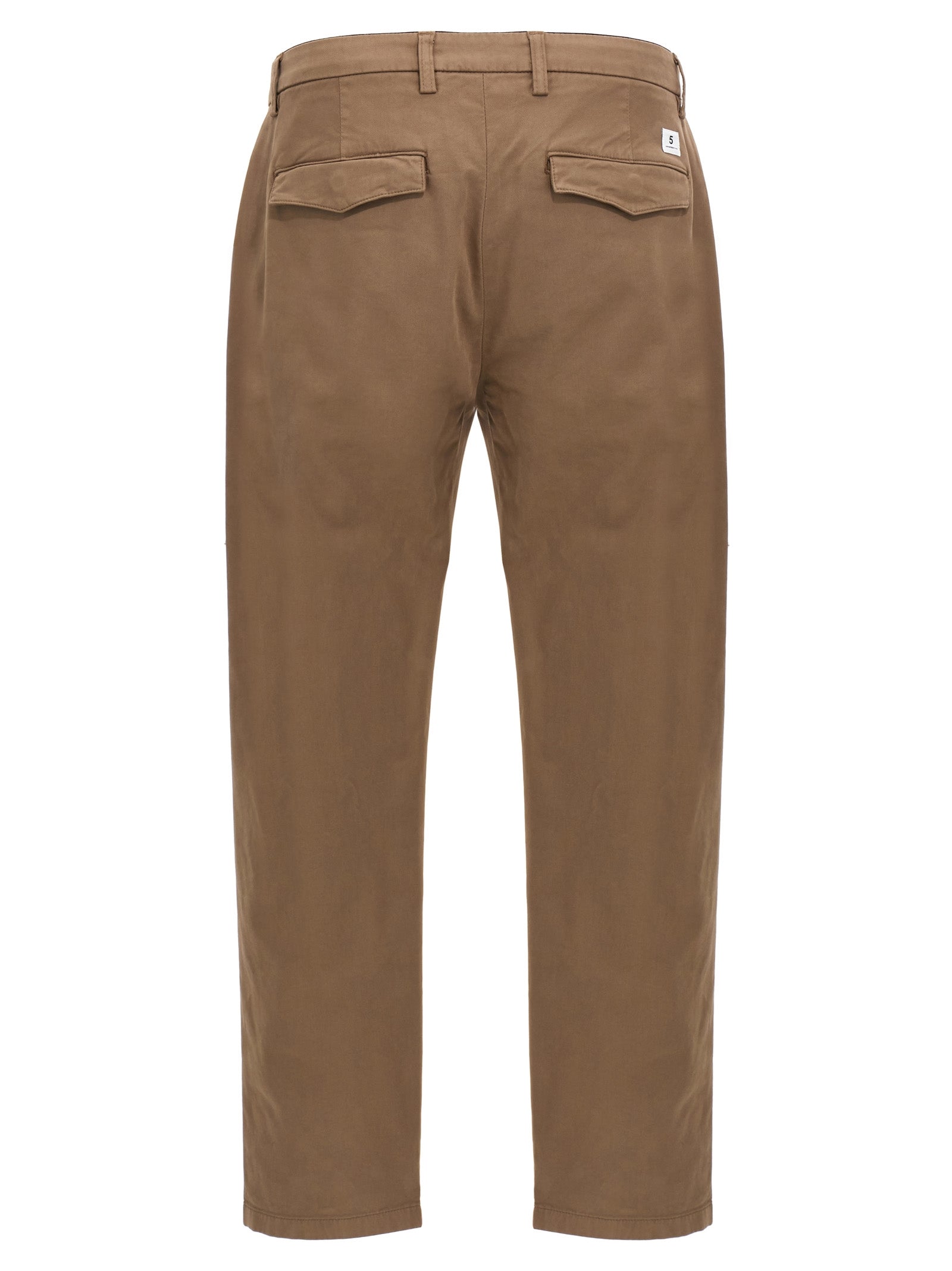 Casual Pants by Department 5 for men in stretch modal cotton brown features an sophisticated and with a precise long, creating a sophisticated and sophisticated silhouette.