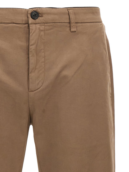 Casual Pants by Department 5 for men in stretch modal cotton brown features an refined tailoring silhouette, showcasing a premium with a and long cut for a refined tailoring look.