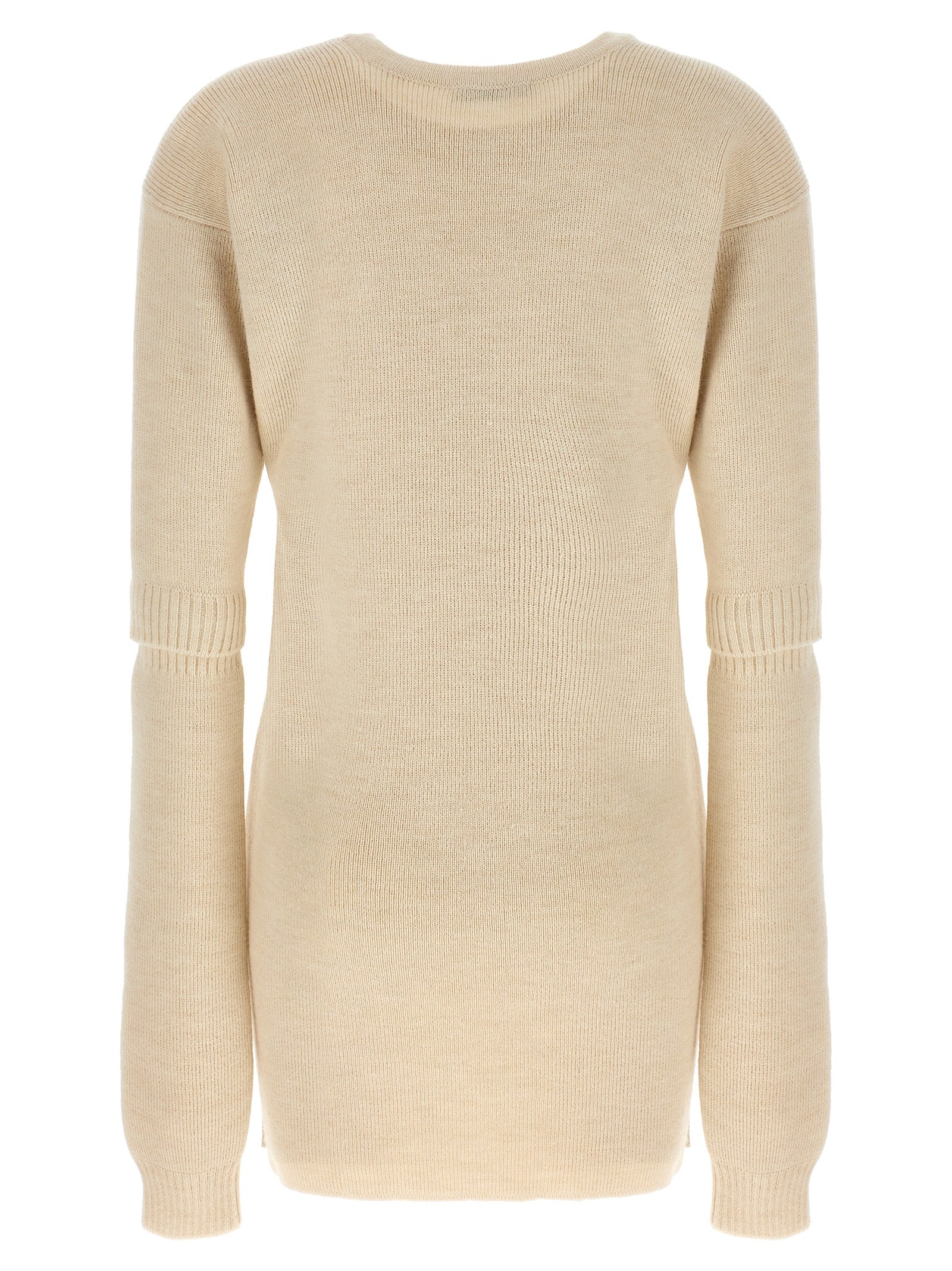 Dress by Lemaire for women in acrylic alpaca wool white features an magnificent silhouette, artfully detailed with a magnificent and that flows into an magnificent short.