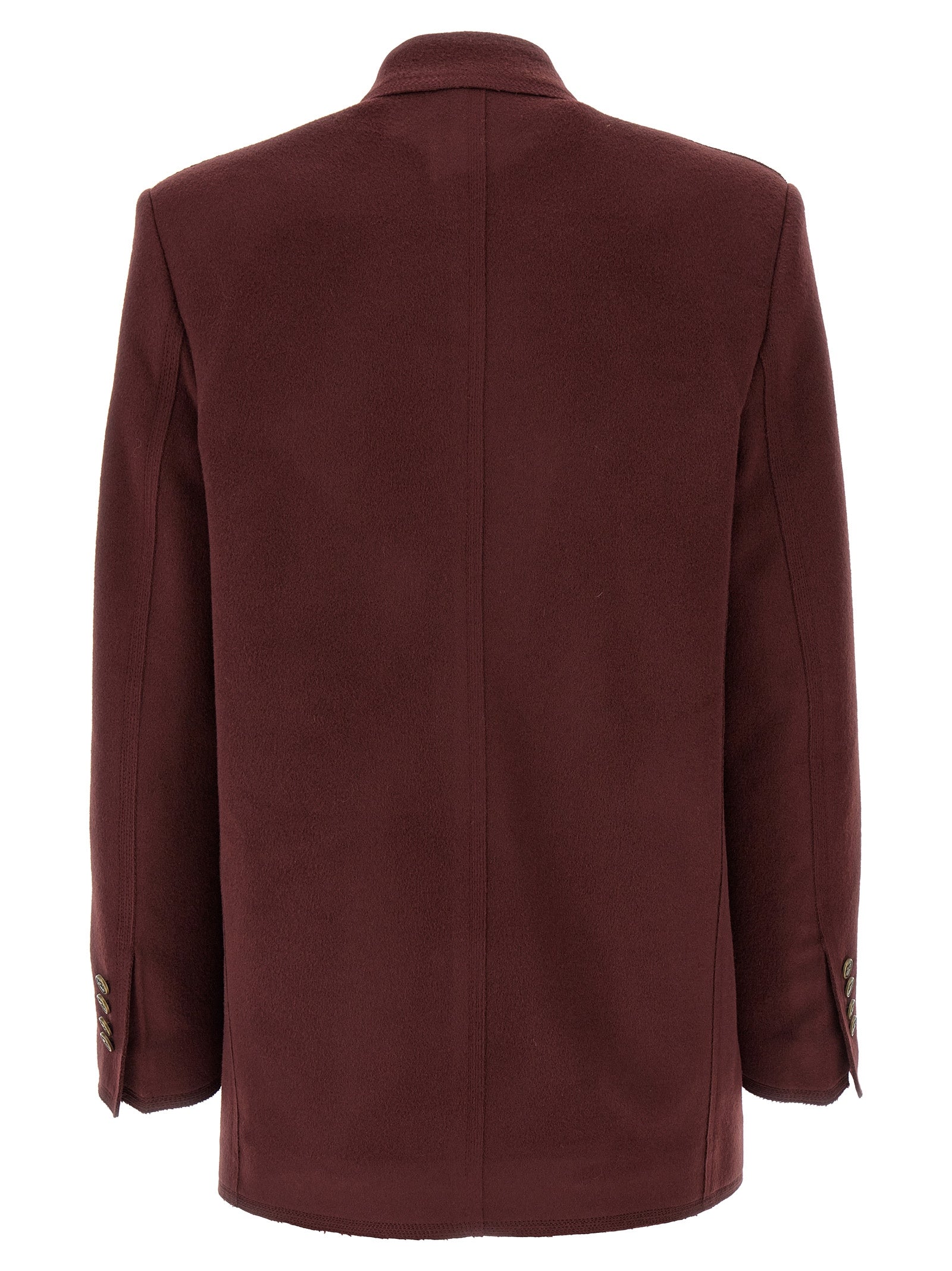 Blazer by Etro for women in cashmere bordeaux presents a distinguished silhouette, detailed with a distinguished and distinctive for a truly sophisticated finish.