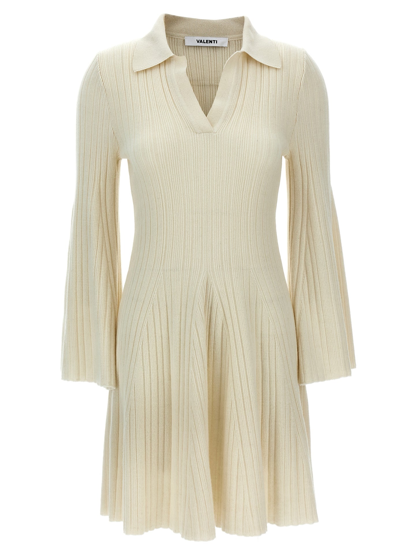 Skirt by ANTONINO VALENTI for women in plush cashmere white features a captivating silhouette, showcasing the captivating Women's Plush Cashmere Mini Skirt design with a sophisticated mini for a captivating look.