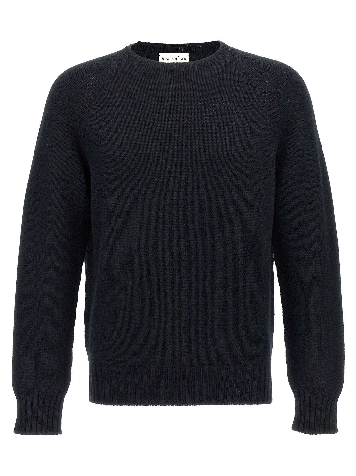 Cardigan by MA'RY'YA for men in cashmere silk & modacrylic black showcases a captivating silhouette, artfully detailed with a captivating and for a truly sophisticated captivating look.