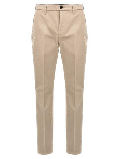Casual Pants by Department 5 for men in stretch cotton beige features a refined silhouette with a refined , defined by a and a refined long for a refined finish.