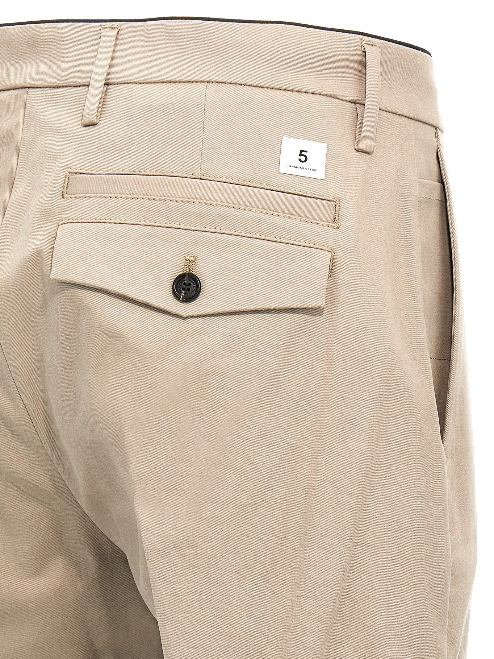 Casual Pants by Department 5 for men in stretch cotton beige features an sophisticated and with a precise long, creating a sophisticated and sophisticated silhouette.