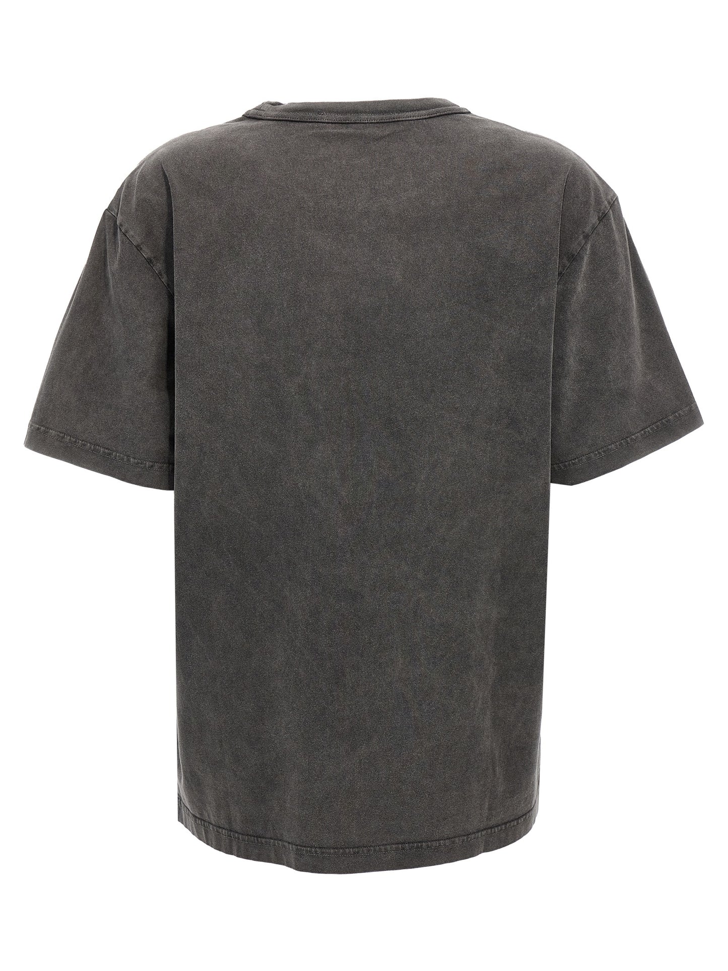 T-Shirt by T BY ALEXANDER WANG for women in cotton gray & print showcases a chic silhouette, artfully detailed with a chic crew neckline and for a chic finish.