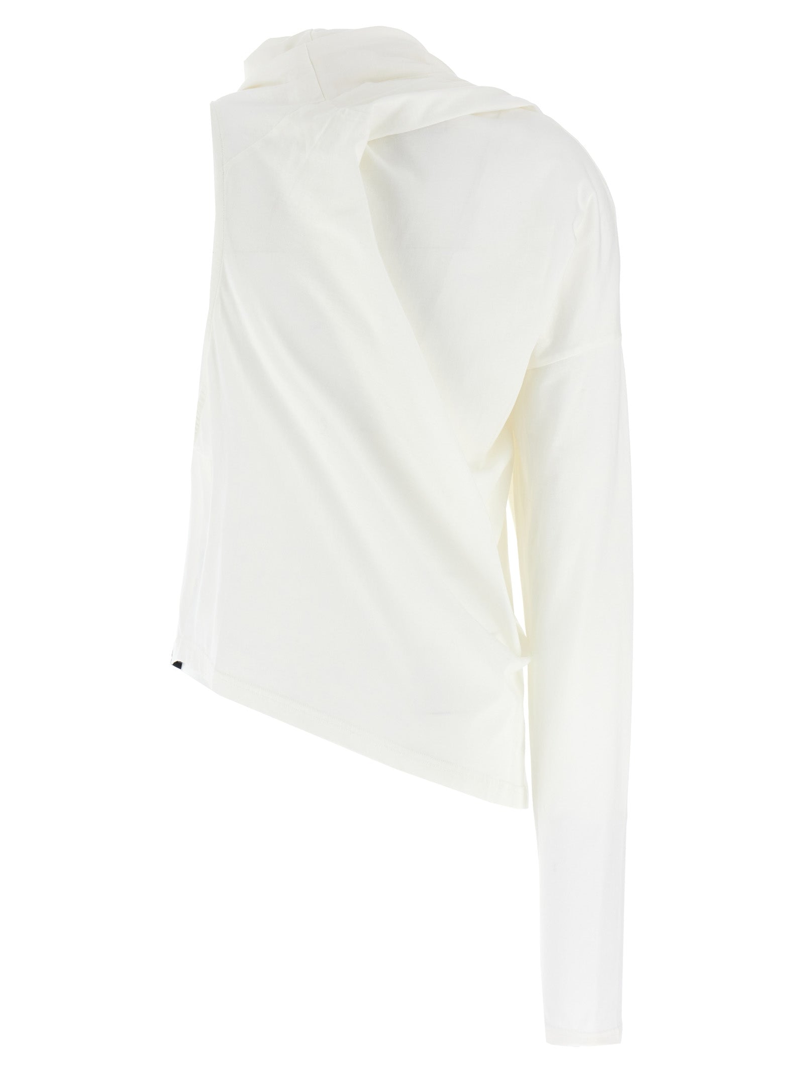 T-Shirt by Courrèges for women in cotton white showcases a chic silhouette, artfully detailed with a chic crew neckline and for a chic finish.