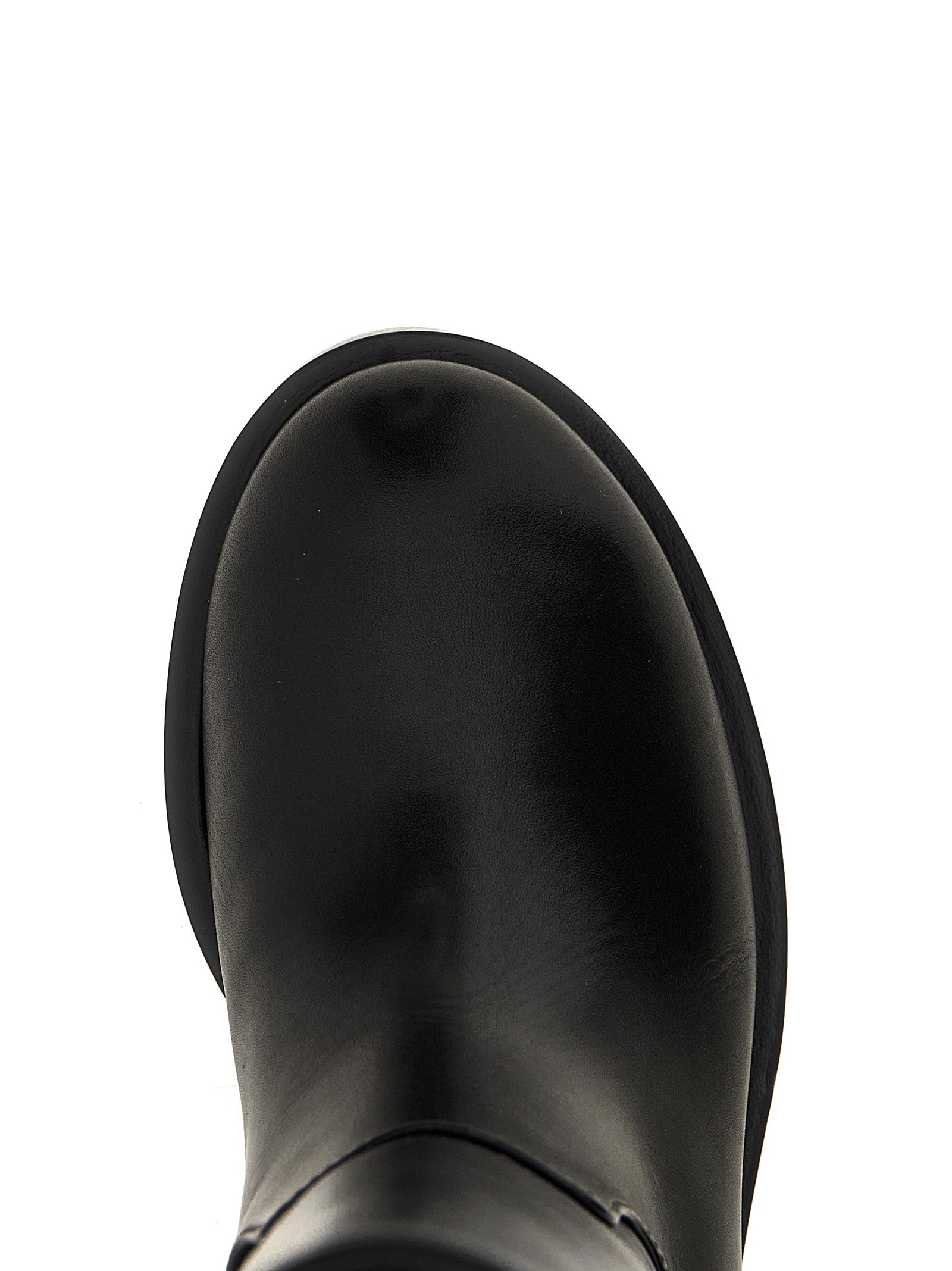 Over-The-Knee Boots by MACH & MACH for women in calfskin leather black features an enchanting design from the Women's Calfskin Leather Over-The-Knee Boots collection, highlighting a enchanting and for a refined look.