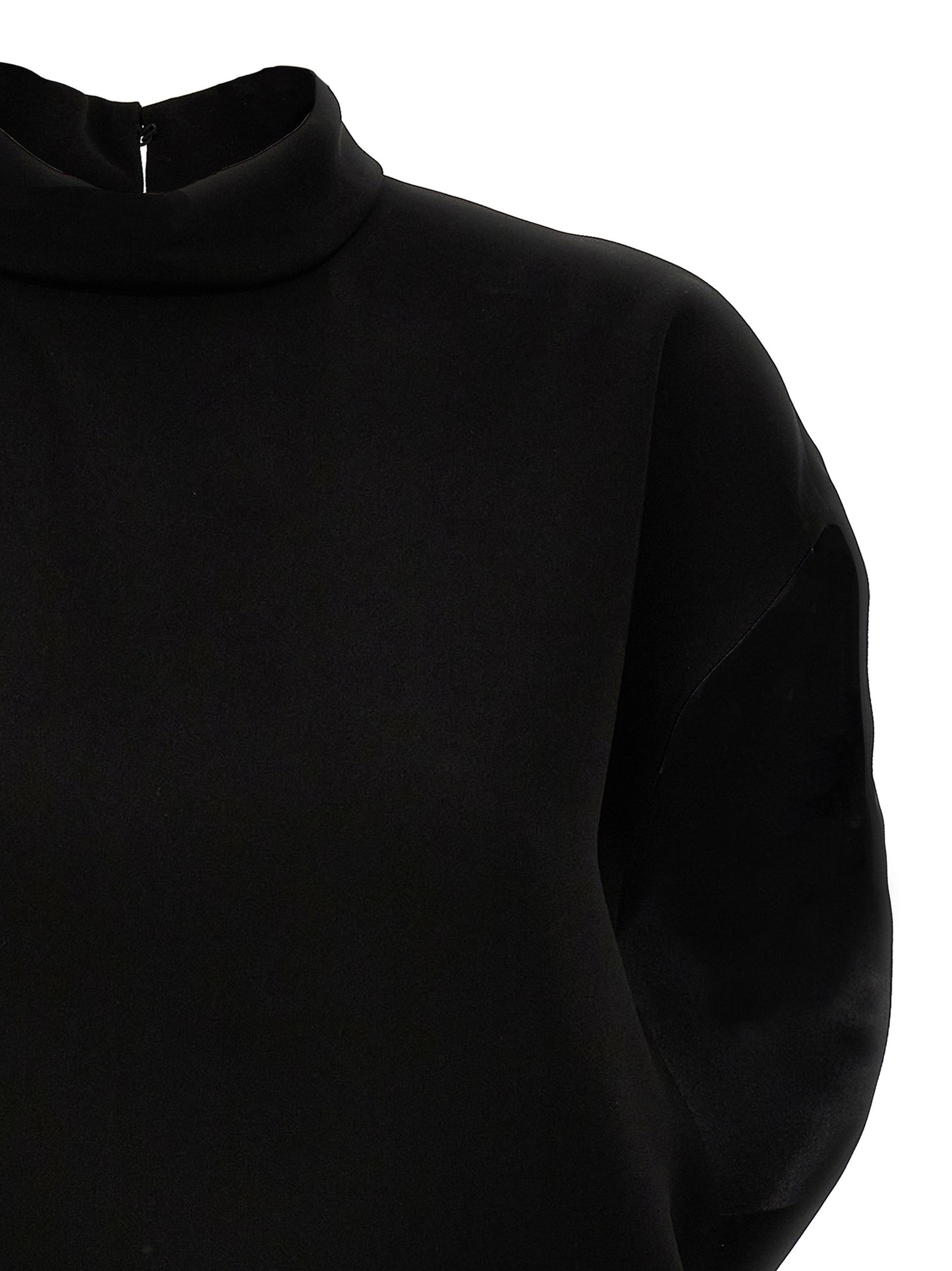 Dress by Max Mara for women in polyester black features an magnificent silhouette, artfully detailed with a magnificent and that flows into an magnificent short.
