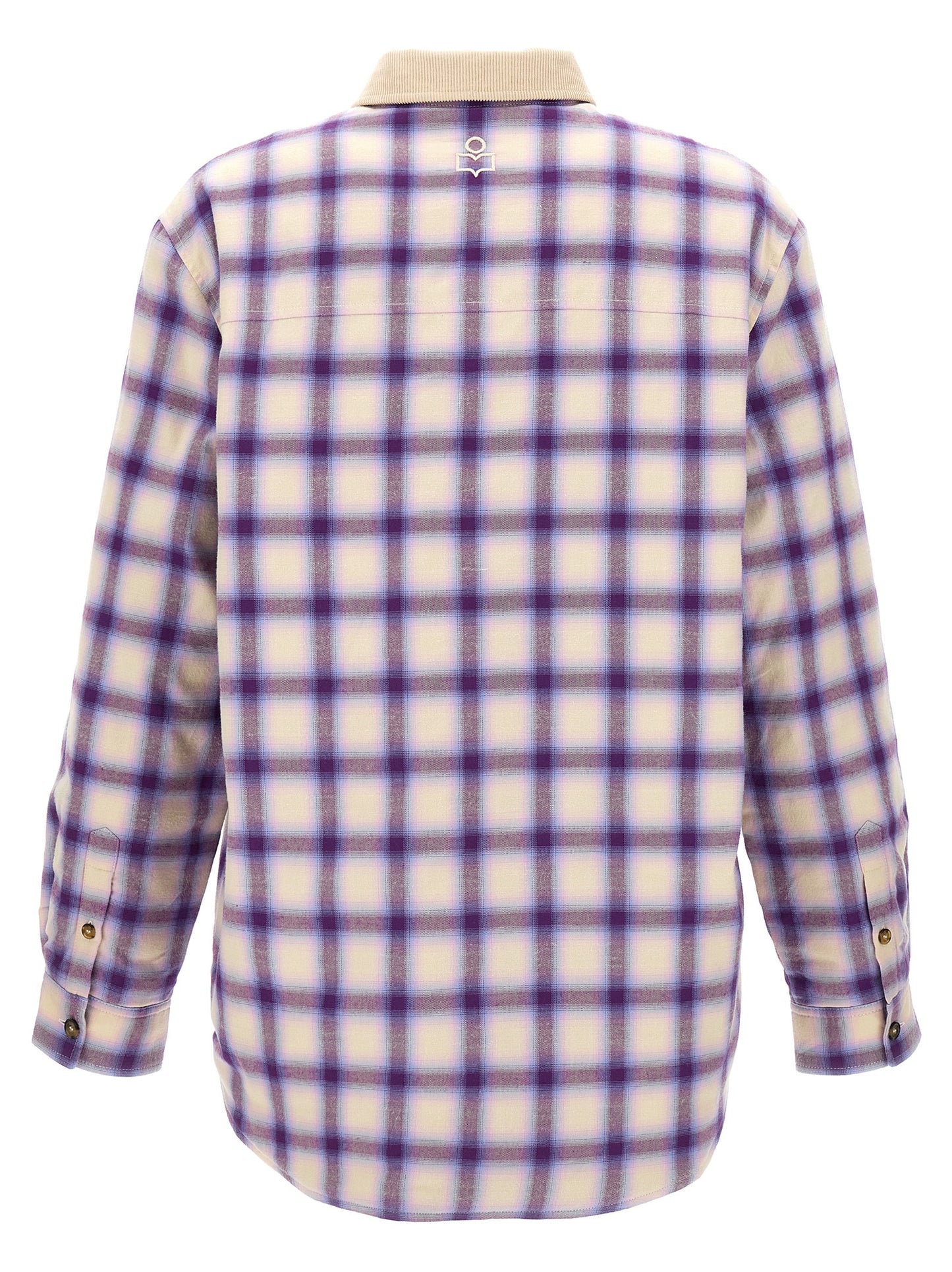 Windbreaker Jacket by Isabel Marant for men in cotton corduroy multicolor & checked features an stylish silhouette, showcasing a sophisticated and performance-driven pockets & windproof for a premium, stylish look.