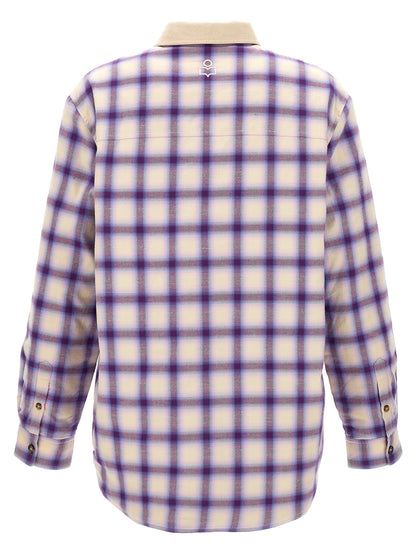Windbreaker Jacket by Isabel Marant for men in cotton corduroy multicolor & checked features an stylish silhouette, showcasing a sophisticated and performance-driven pockets & windproof for a premium, stylish look.