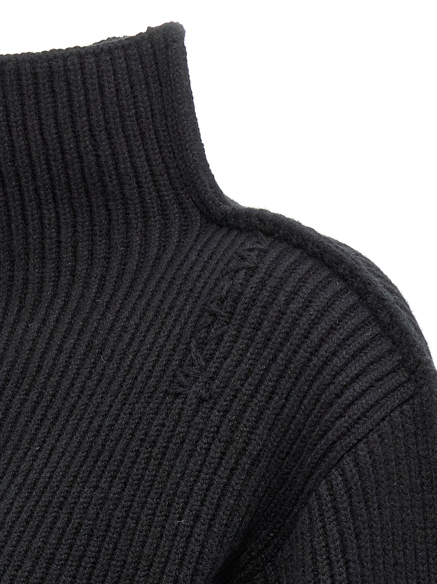 Cardigan by Marni for women in wool black showcases a captivating silhouette, artfully detailed with a captivating and for a truly sophisticated captivating look.