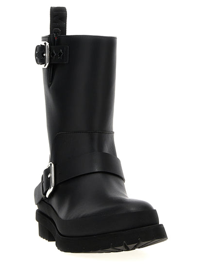 Ankle Biker Strap Boots by Stella McCartney for women in polyester black features an enchanting design from the City Women's Polyester Ankle Biker Strap Boots collection, highlighting a enchanting and for a refined look.