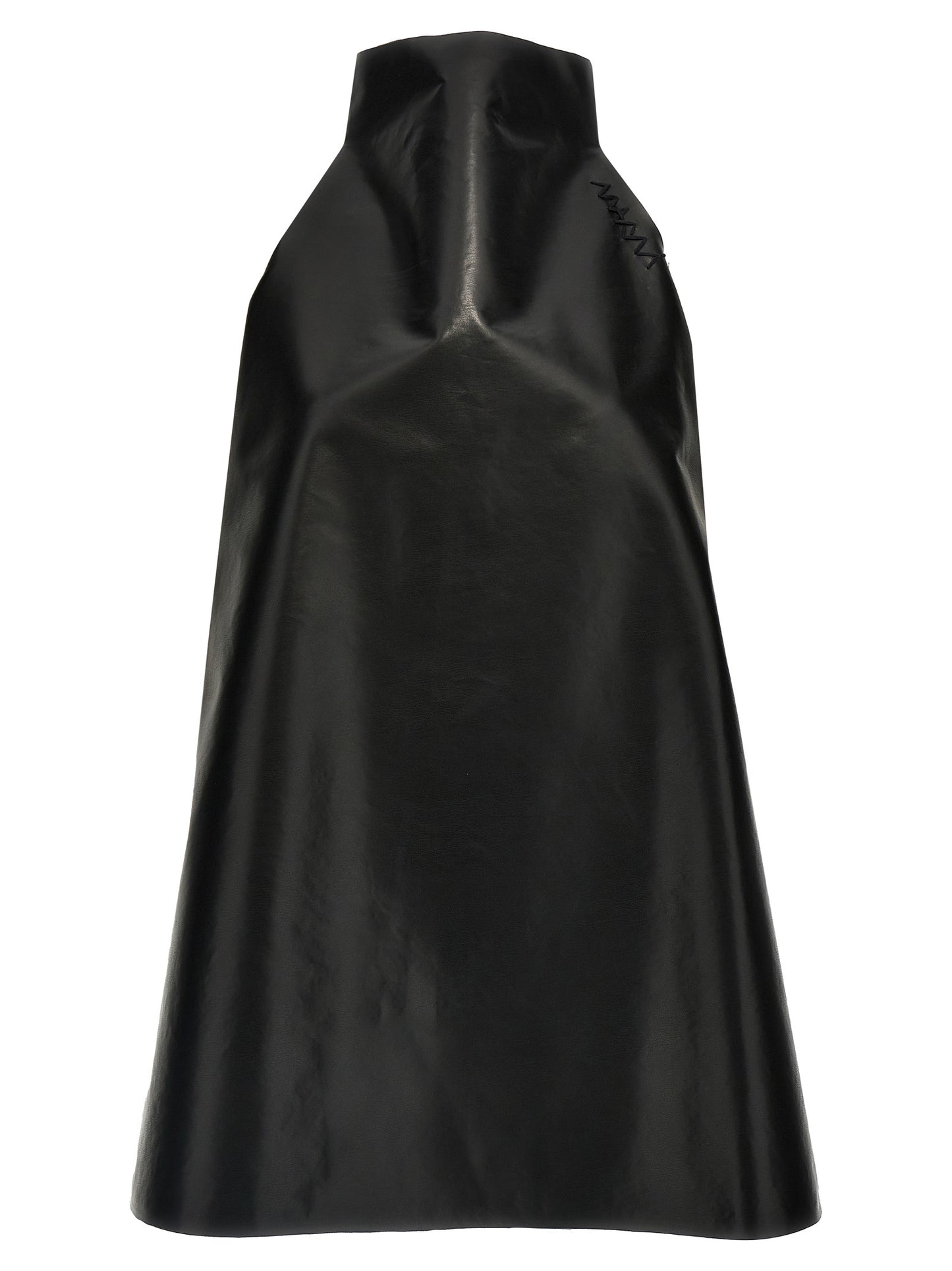 Dress by Marni for women in polyamide polyester & nylon black, brown & multicolor features an eye catching silhouette with a sophisticated , elegant sleeveless, and a refined short for a eye catching aesthetic.