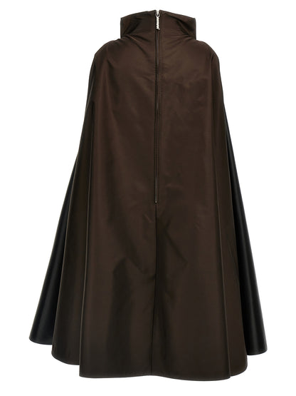 Dress by Marni for women in polyamide polyester & nylon black, brown & multicolor presents a sinuous silhouette, showcasing a sophisticated and detailed with a sinuous short for a refined finish.