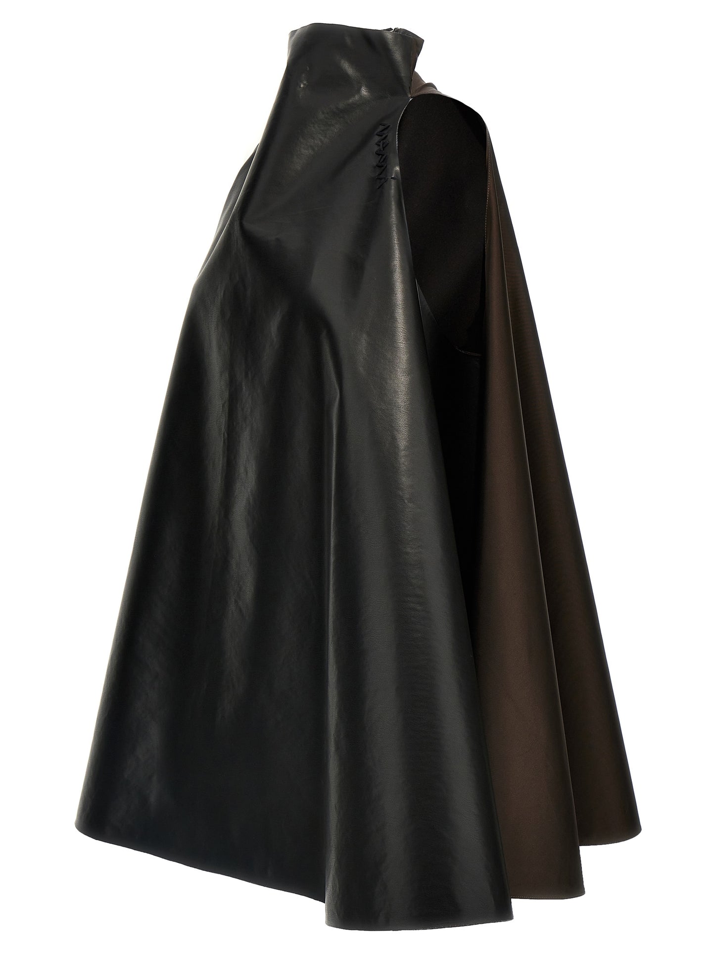 Dress by Marni for women in polyamide polyester & nylon black, brown & multicolor features an magnificent silhouette, artfully detailed with a magnificent and that flows into an magnificent short.