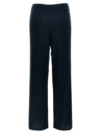 Casual Pants by Eres for women in cashmere bicolour & green features an sophisticated and with a precise long, creating a sophisticated and sophisticated silhouette.