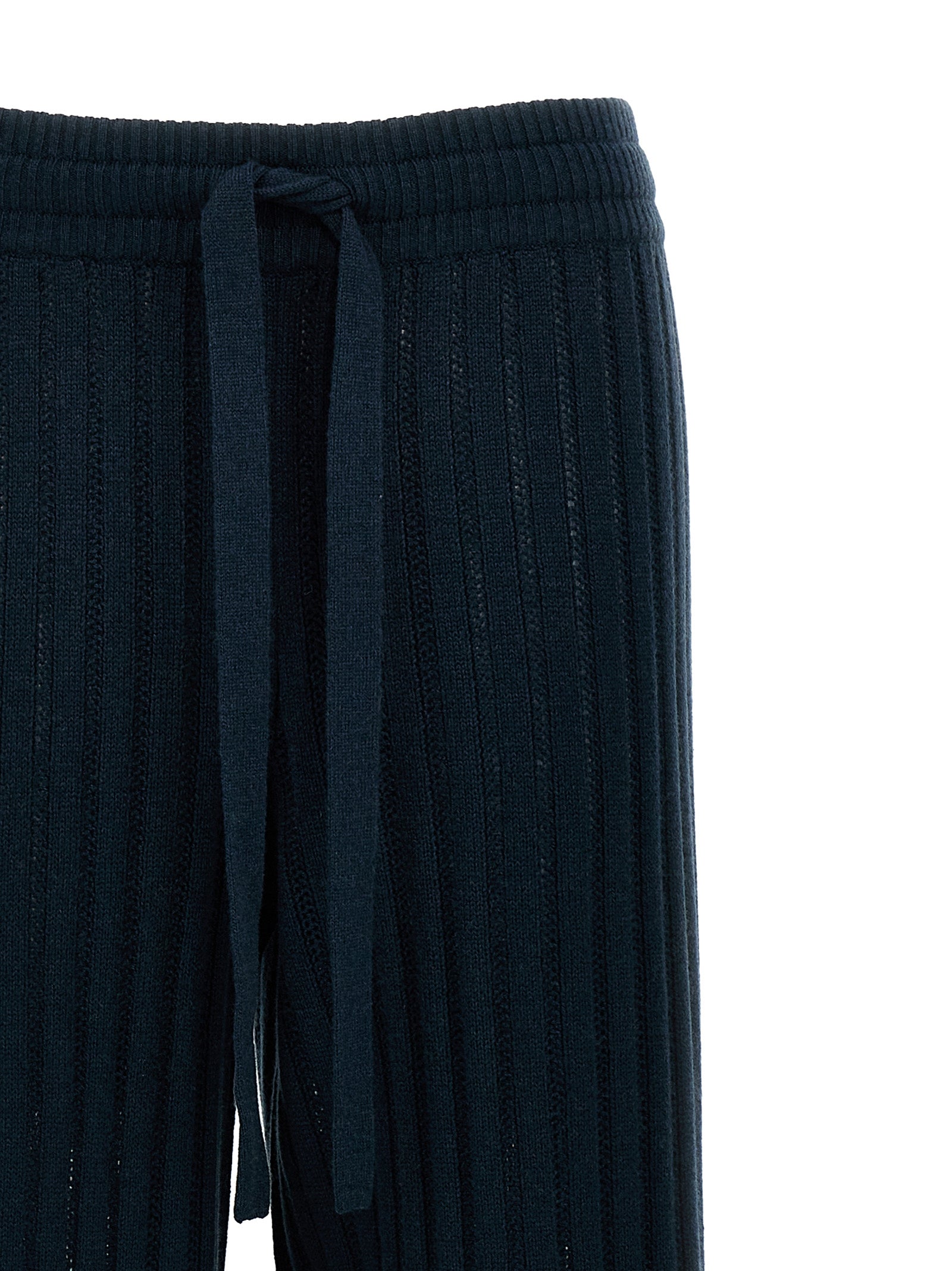 Casual Pants by Eres for women in cashmere bicolour & green features an refined tailoring silhouette, showcasing a premium with a and long cut for a refined tailoring look.