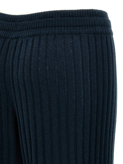 Casual Pants by Eres for women in cashmere bicolour & green features a refined silhouette with a refined , defined by a and a refined long for a refined finish.