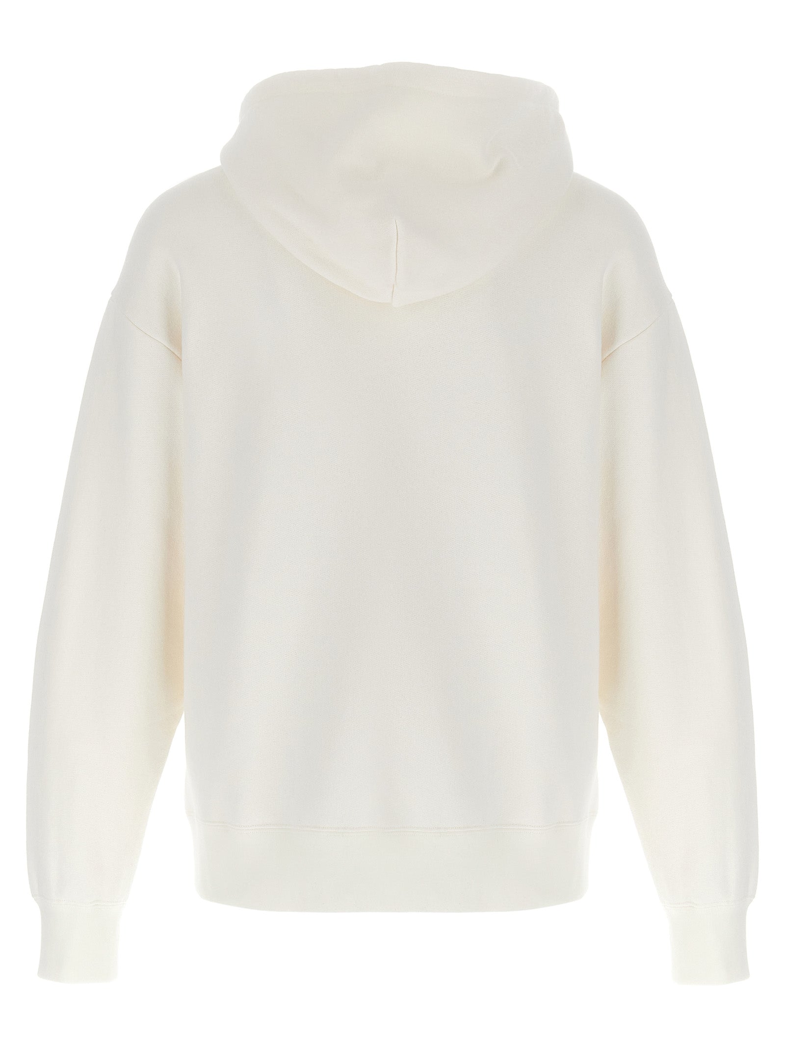 Sweatshirt Hoodie by Valentino Garavani for men in cotton white & print features an avant-garde silhouette, showcasing a sophisticated hooded neckline and detail for a truly avant-garde finish.
