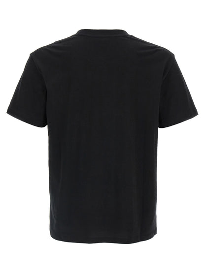 T-Shirt by Valentino Garavani for men in cotton black features an edgy silhouette, meticulously detailed with a sophisticated and crew neckline for a truly edgy finish.