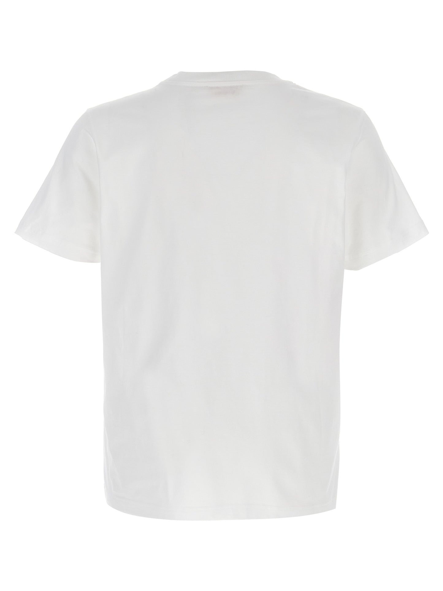 T-Shirt by Marni for men in cotton white showcases a dramatic silhouette, elegantly detailed with a dramatic and for a truly dramatic finish.