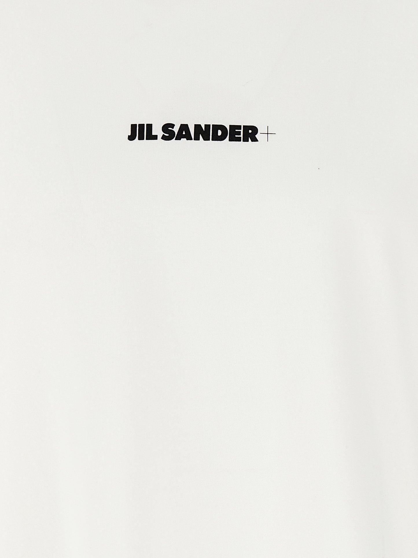 T-Shirt by Jil Sander for men in cotton white, signature & print features an on trend silhouette, perfectly showcasing a on trend and for an elevated aesthetic.