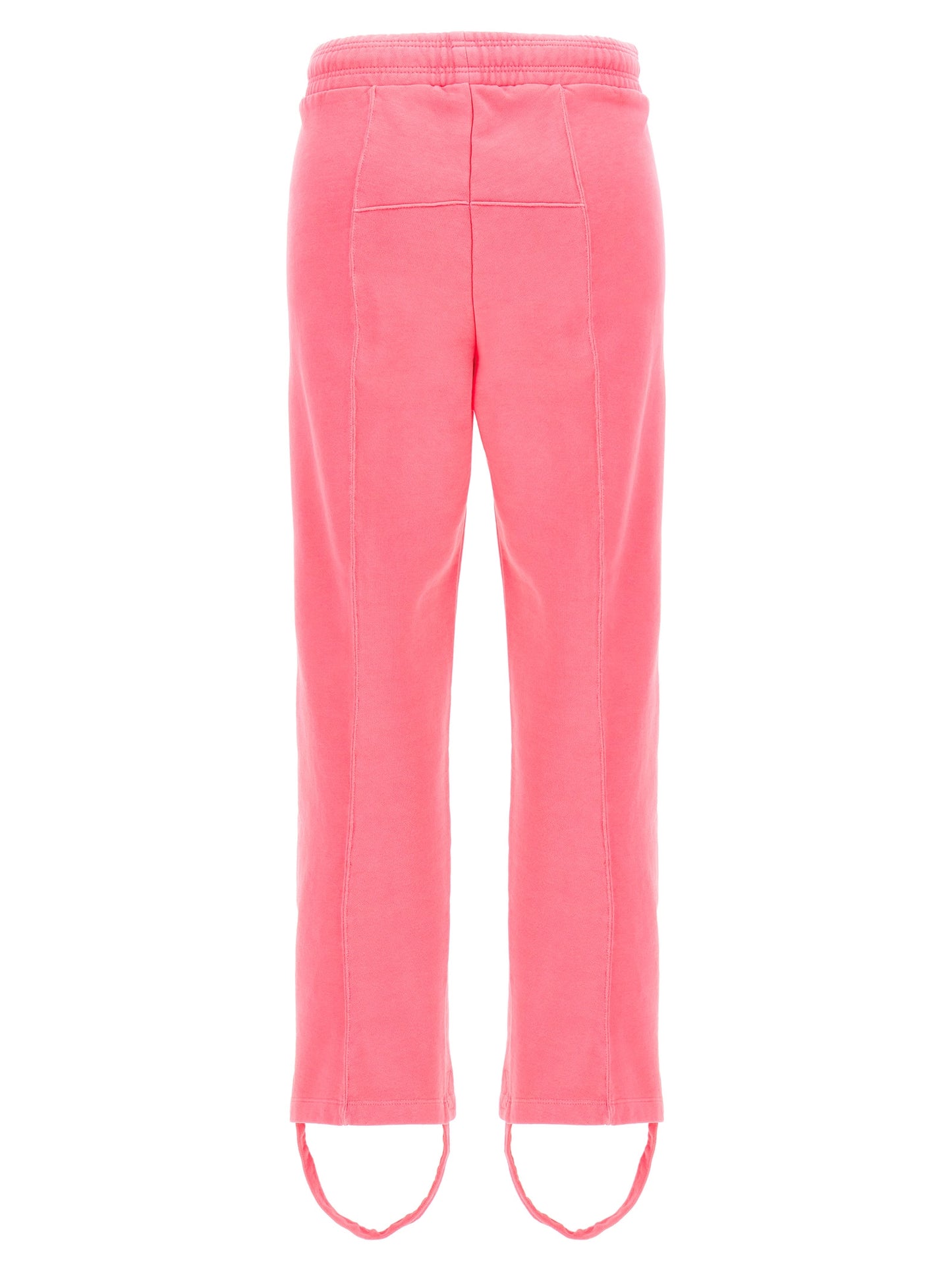 Joggers by Vetements for women in cotton polyester multicolor, pink & print presents a refined pantology silhouette, artfully defined by a refined pantology , long, and a sophisticated .
