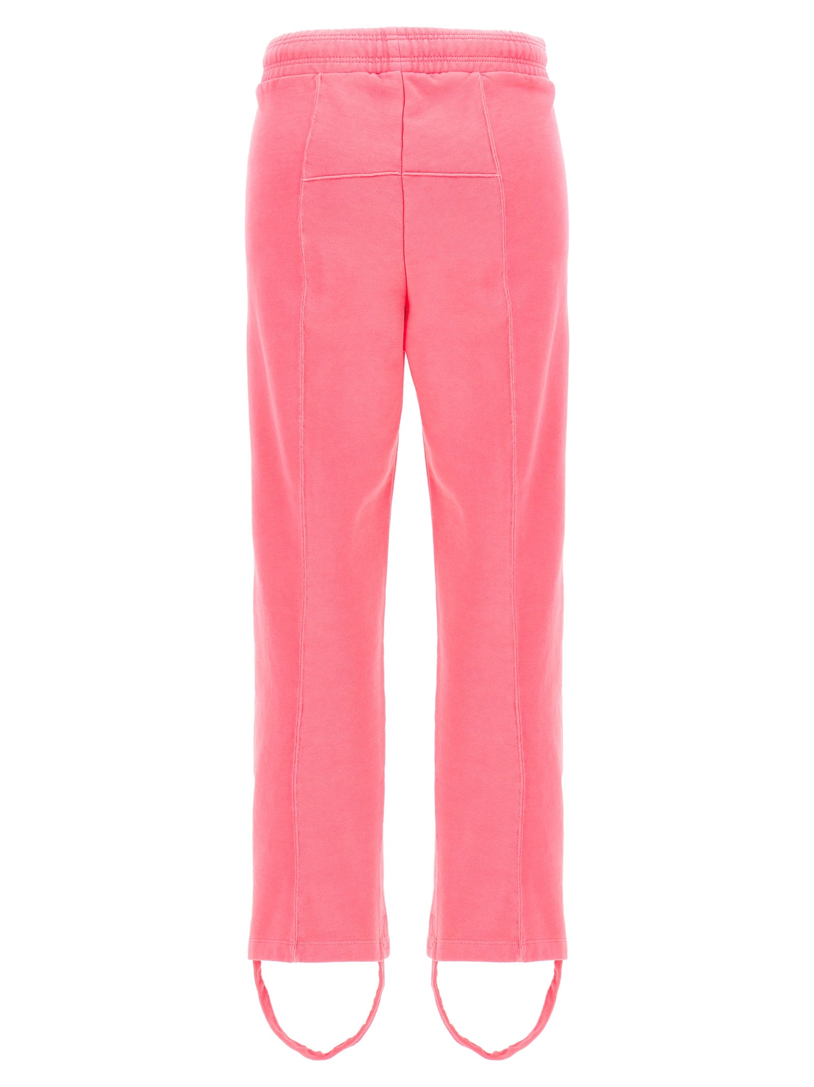 Joggers by Vetements for women in cotton polyester multicolor, pink & print presents a refined pantology silhouette, artfully defined by a refined pantology , long, and a sophisticated .