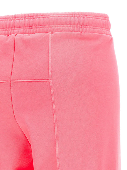 Joggers by Vetements for women in cotton polyester multicolor, pink & print features an sophisticated and with a precise long, creating a sophisticated and sophisticated silhouette.