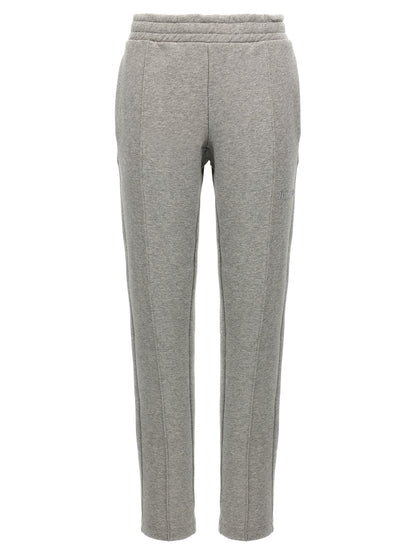 Joggers by The Attico for women in cotton gray features a refined silhouette with a refined straight-leg, defined by a and a refined long for a refined finish.