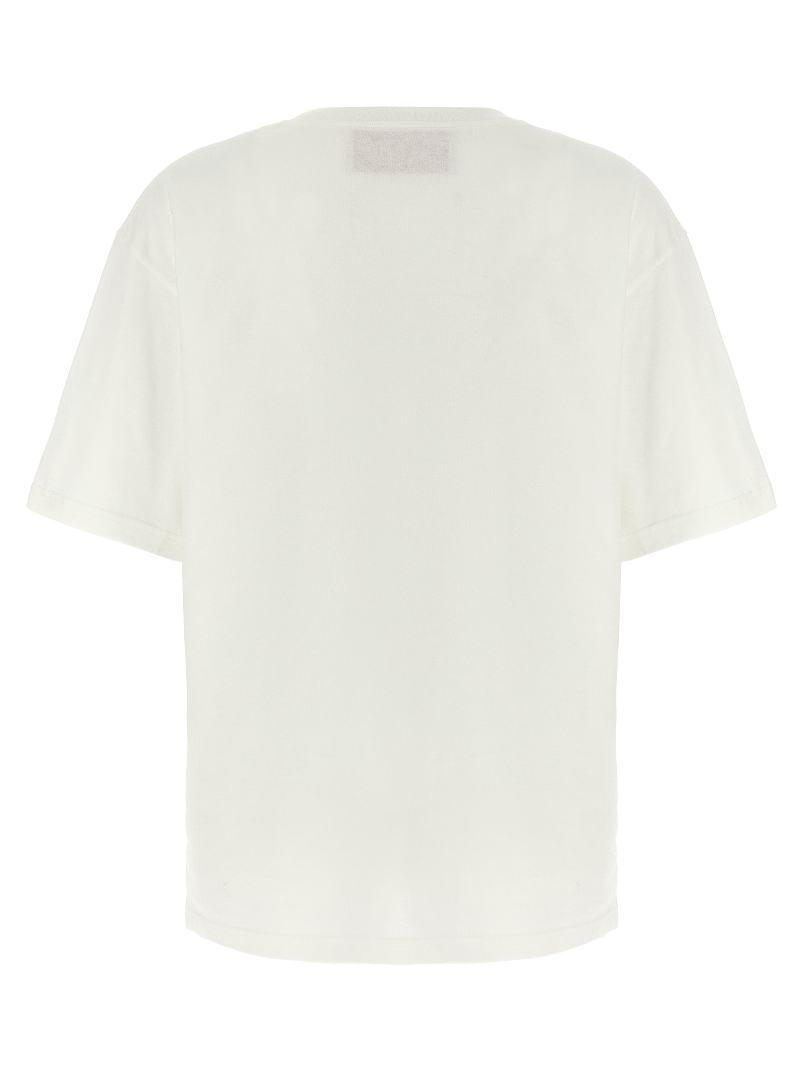 T-Shirt by Valentino Garavani for women in cotton bicolour, black, white & print features an edgy silhouette, meticulously detailed with a sophisticated and crew neckline for a truly edgy finish.