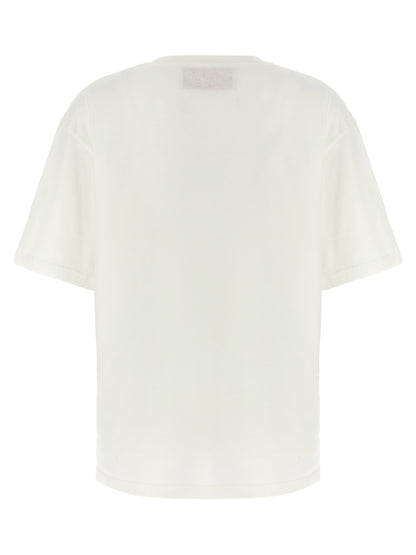 T-Shirt by Valentino Garavani for women in cotton bicolour, black, white & print features an edgy silhouette, meticulously detailed with a sophisticated and crew neckline for a truly edgy finish.