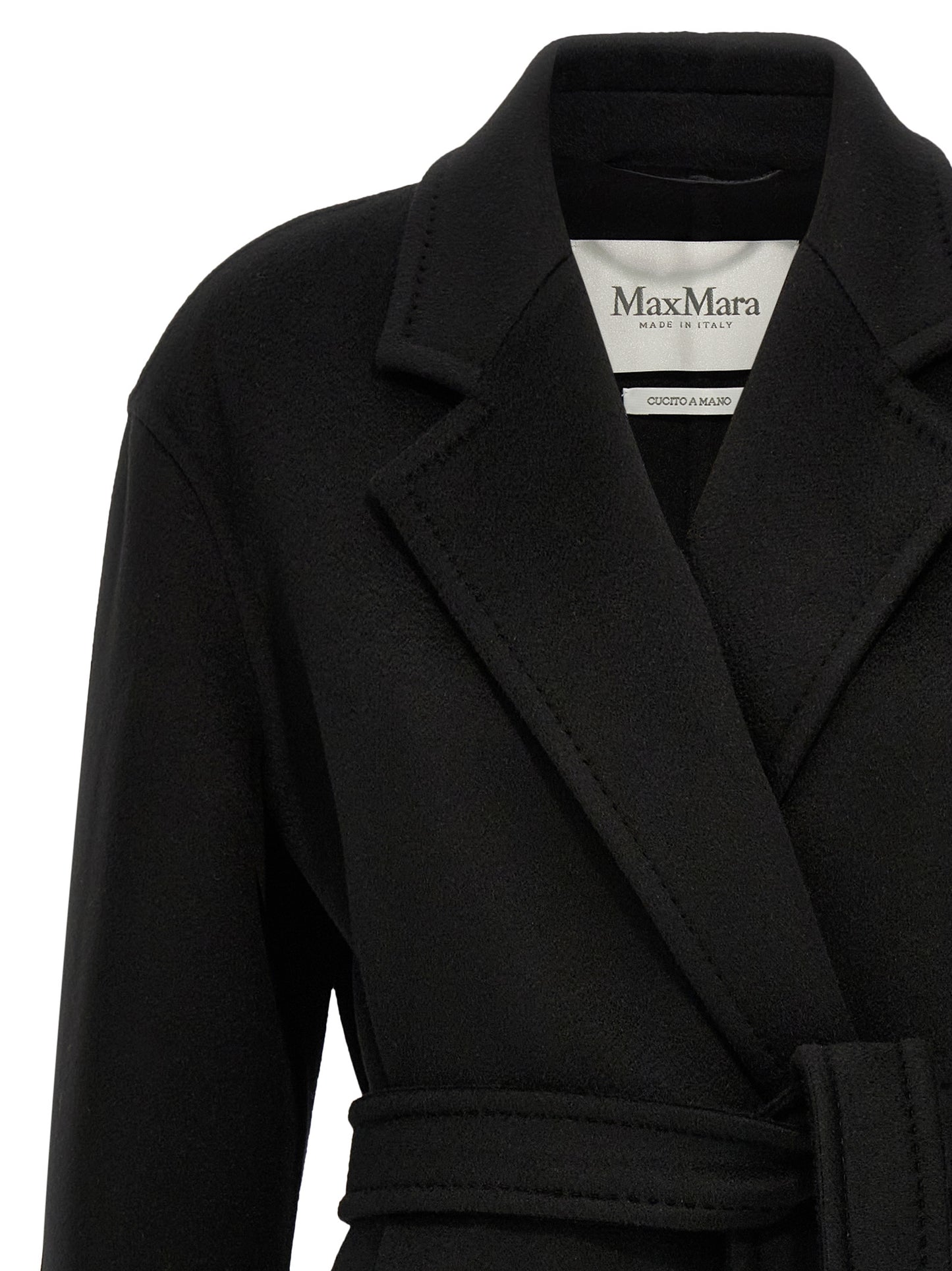 Max Mara Black Cashmere Coat