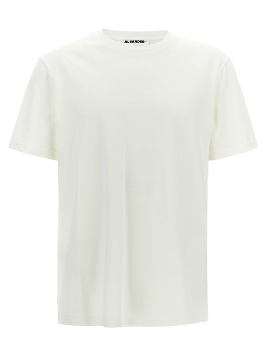 Jil Sander White Cotton T-Shirt