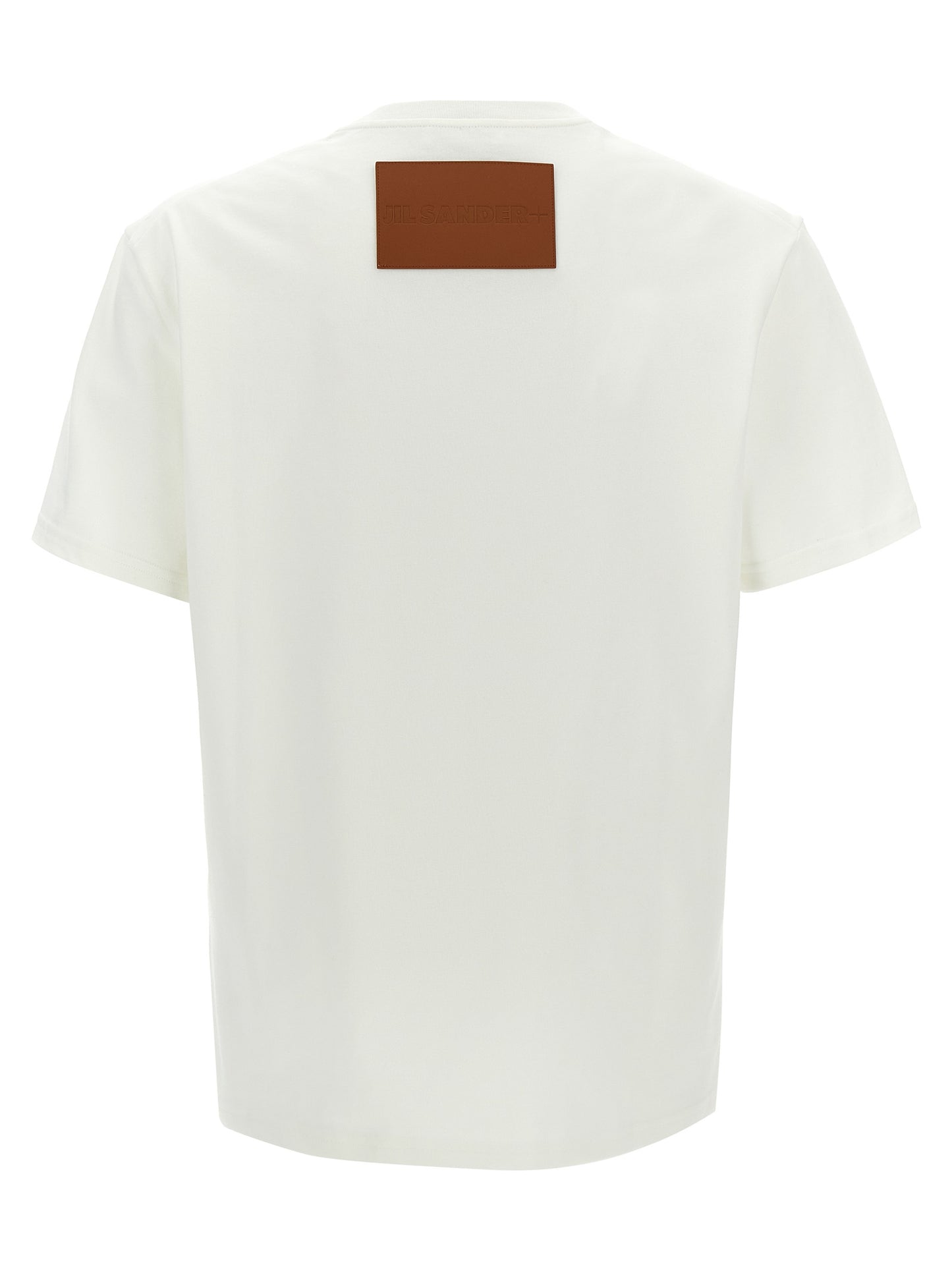 Jil Sander White Cotton T-Shirt