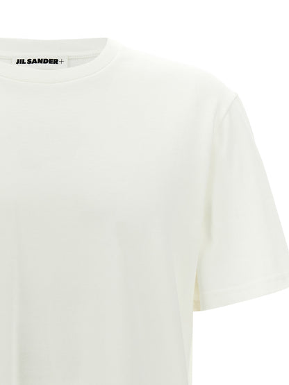 Jil Sander White Cotton T-Shirt