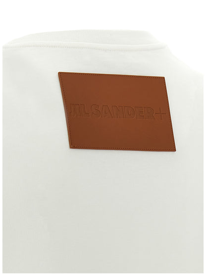 Jil Sander White Cotton T-Shirt