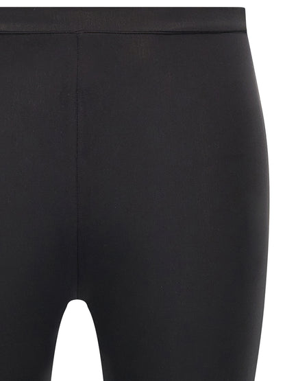 Activewear Leggings by Courrèges for women in stretch polyamide black features an ergonomic leggings with , highlighting a ergonomic and long for a premium, high-performance look.