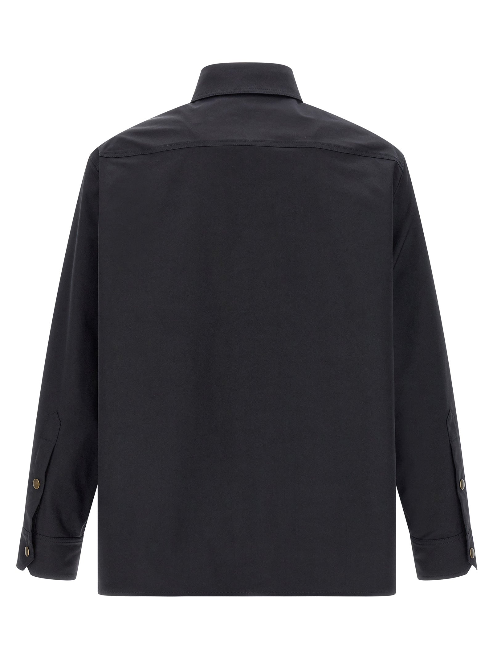 Overcoat by Valentino Garavani for men in nylon & polyester blue & emerald presents a luxurious silhouette, showcasing a luxurious and sophisticated for a premium, luxurious look.