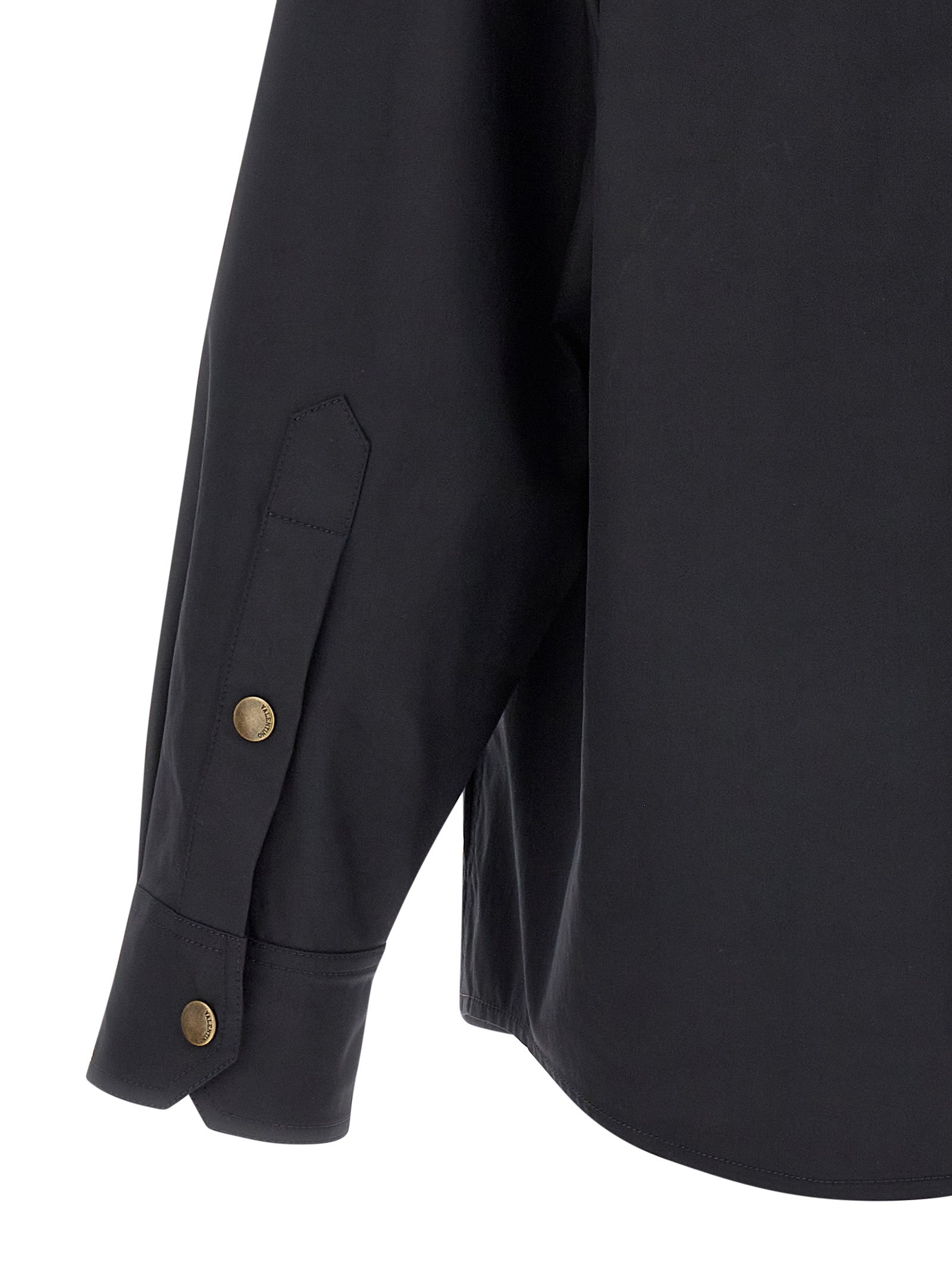 Overcoat by Valentino Garavani for men in nylon & polyester blue & emerald features an satoral silhouette, showcasing a sophisticated and satoral for a premium, timeless look.
