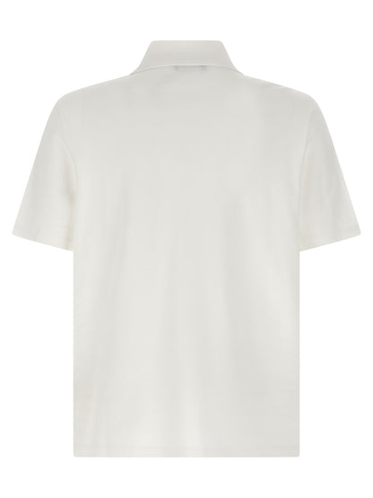Polo Shirt by Balmain for men in cotton bicolour, black, white & print presents a crisp silhouette, artfully detailed with a crisp and crisp .