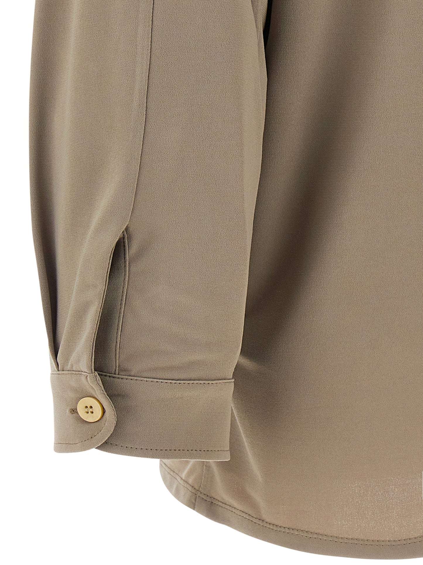 Shirt by Magliano for men in stretch polyester gray, featuring a nuanced and nuanced for a sophisticated finish.