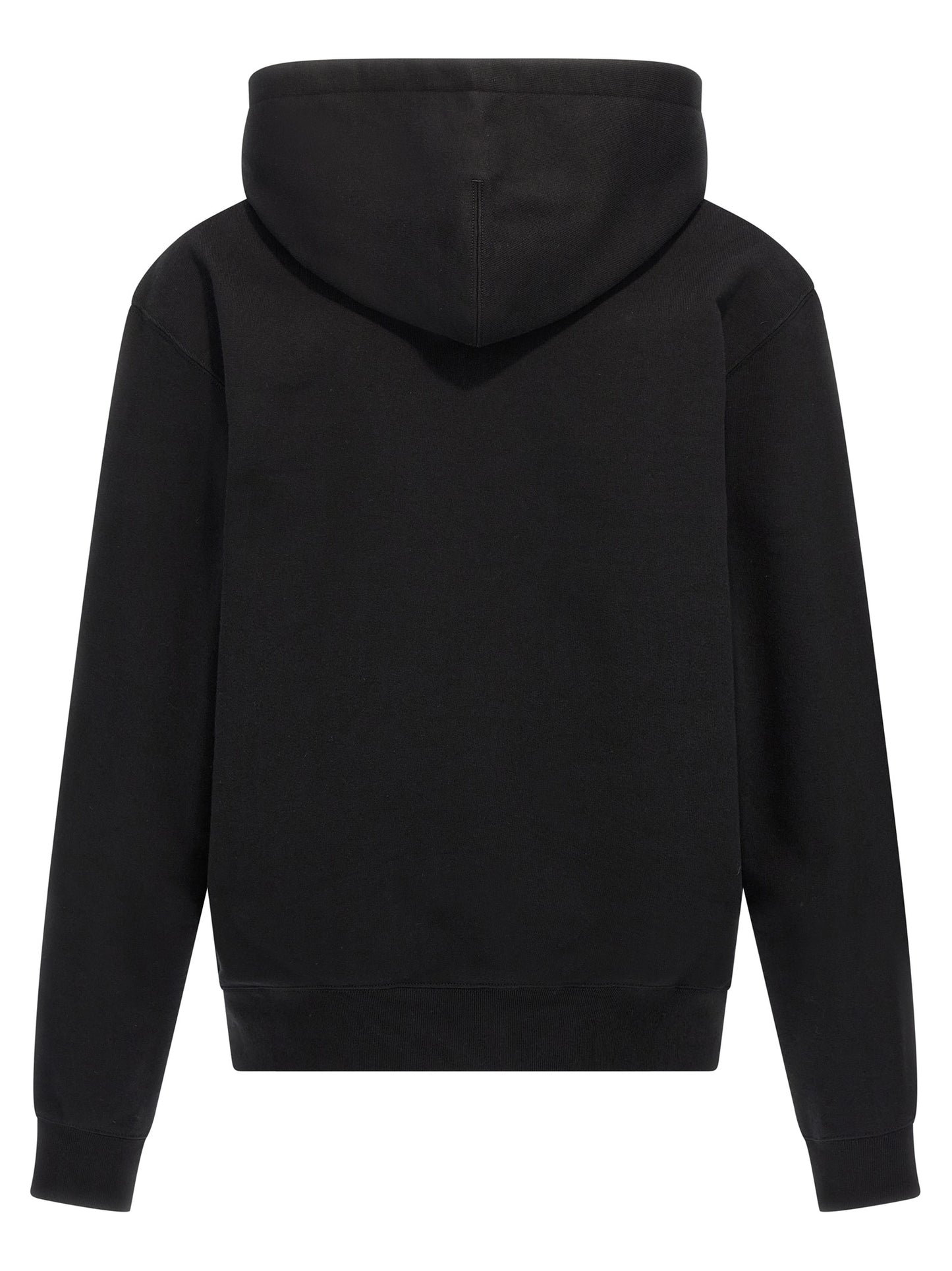 Sweatshirt Hoodie by Jil Sander for men in cotton black & print features a edgy silhouette, detailed with a edgy hooded neckline and for a refined finish.