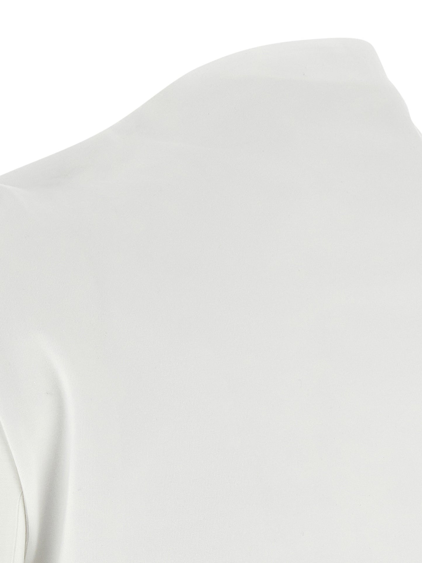 T-Shirt by Armarium for women in stretch cotton white features an on trend silhouette, perfectly showcasing a on trend and for an elevated aesthetic.