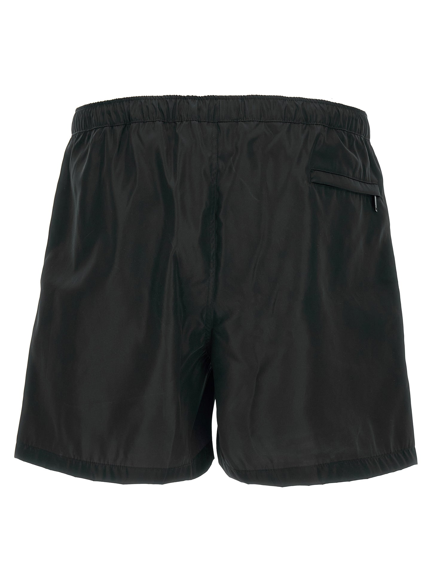 Swim Shorts by Valentino Garavani for men in nylon & mesh black features a magnificent design, channeling the luxury vibe of Heart Men's Nylon & Mesh Swim Shorts.