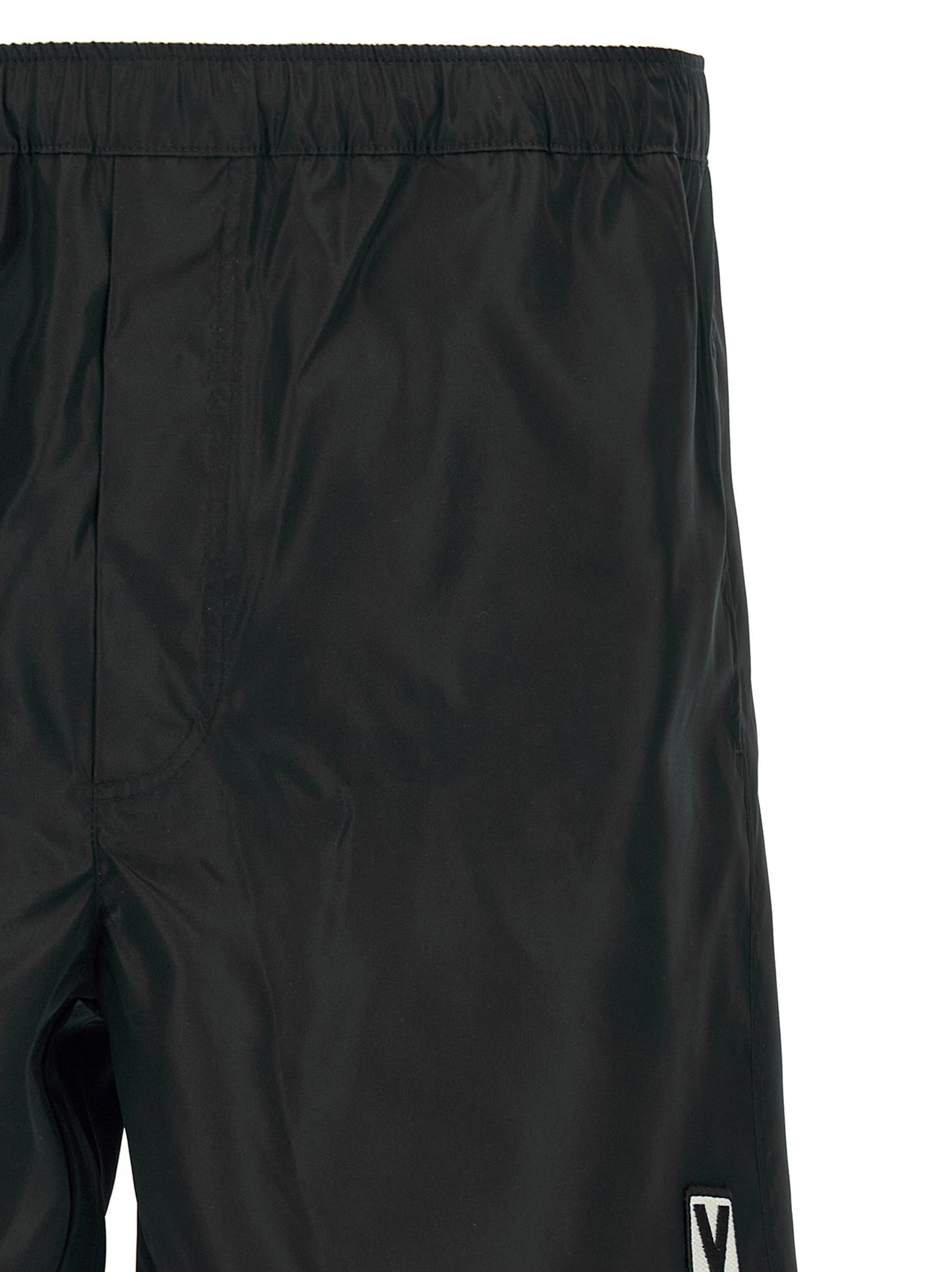 Swim Shorts by Valentino Garavani for men in nylon & mesh black features a refined silhouette, showcasing the premium design of this Heart Men's Nylon & Mesh Swim Shorts.