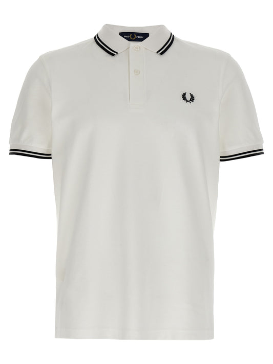 Polo Shirt by Comme Des Garçons for men in cotton white & print showcases a enviable silhouette, featuring a refined and short-sleeve for a enviable finish.