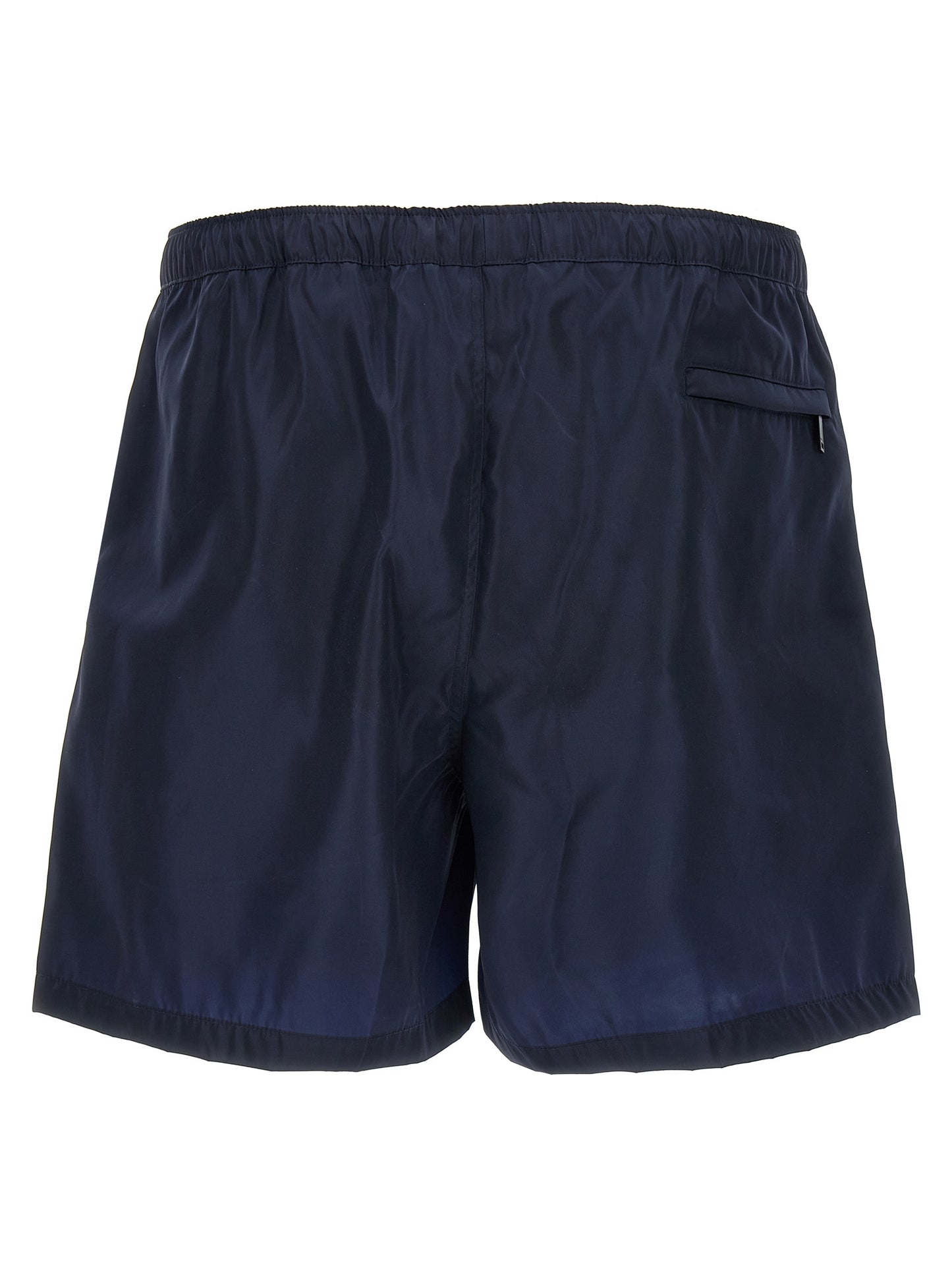 Swim Shorts from Valentino Garavani for men in nylon & mesh blue features an sleek silhouette, showcasing the distinct style of the Men's Nylon & Mesh Swim Shorts collection.