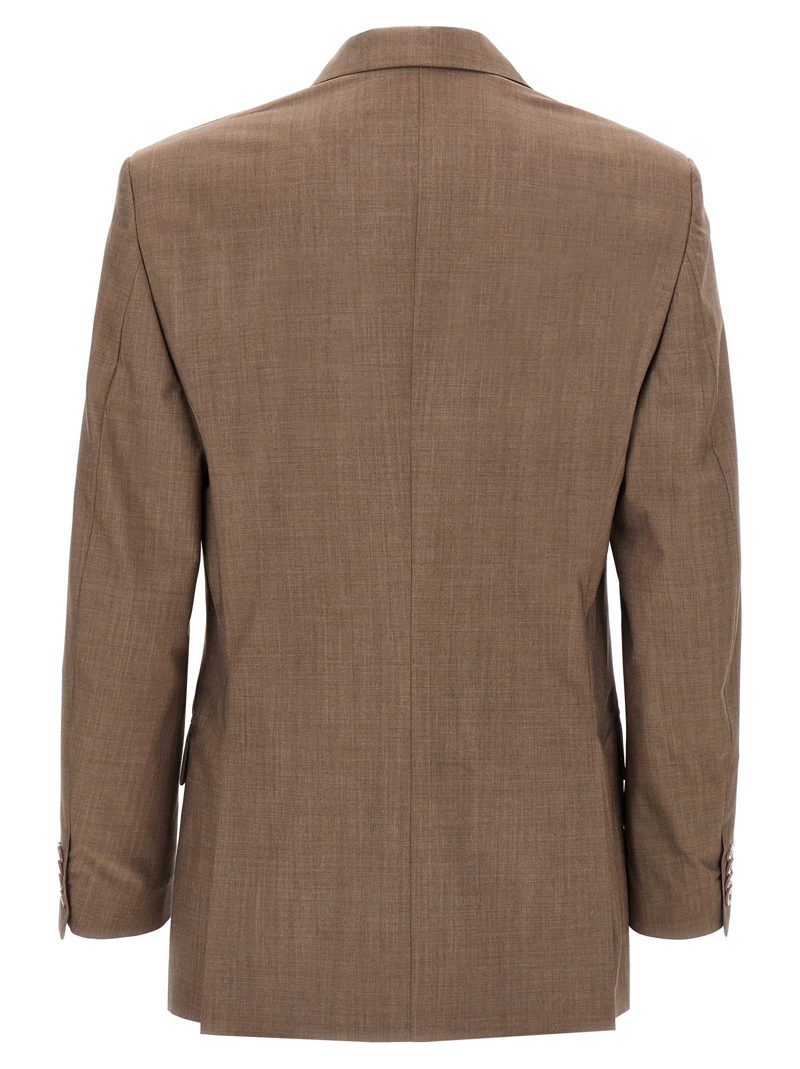 Blazer by Magliano for men in virgin wool brown features an stylish silhouette, showcasing a sophisticated and stylish for a truly stylish finish.