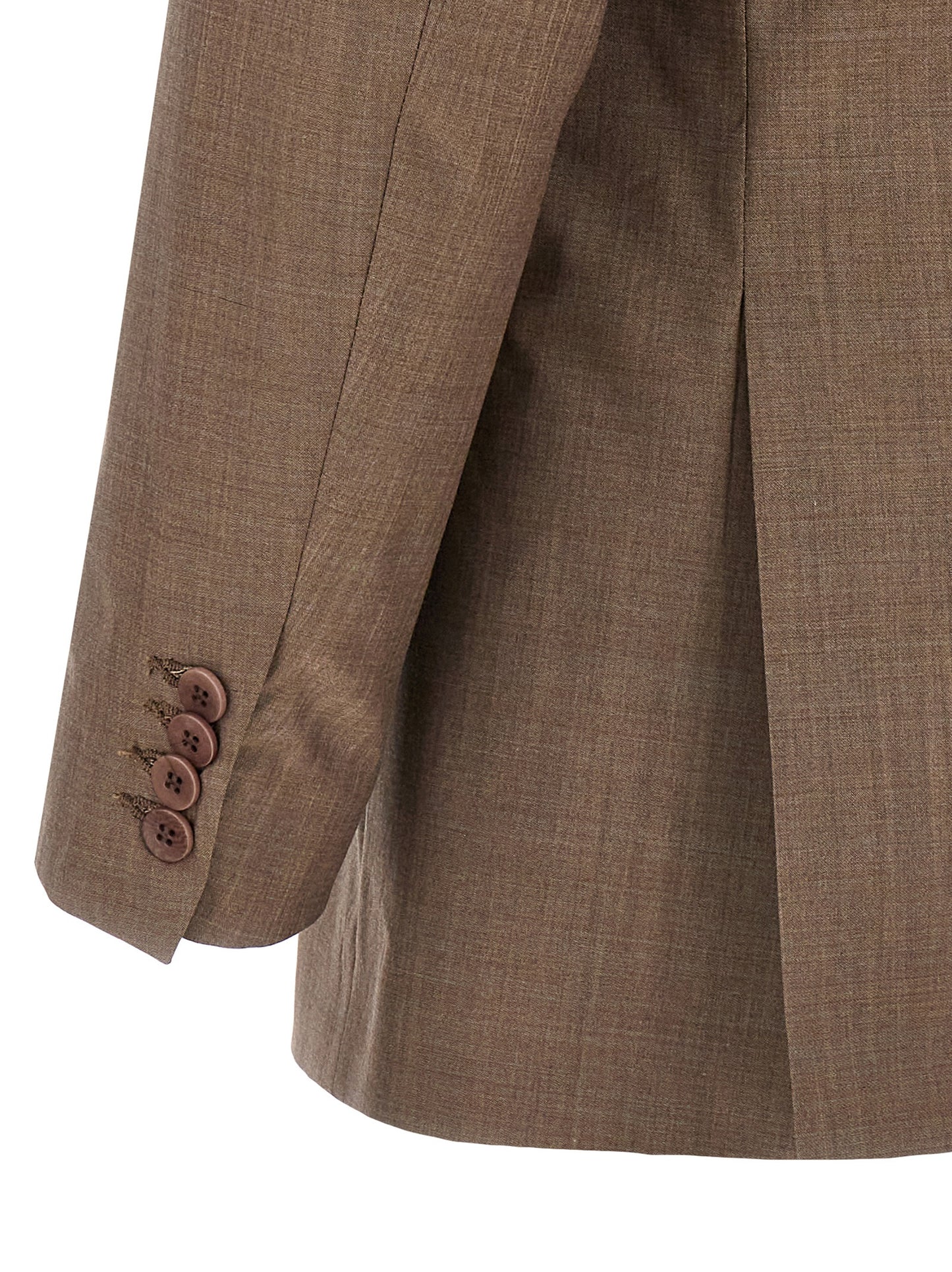 Blazer by Magliano for men in virgin wool brown presents a distinguished silhouette, detailed with a distinguished and distinctive for a truly sophisticated finish.